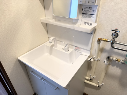 シャワー付き洗面台